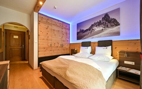 The spacious but cosy rooms are equipped with all mod cons